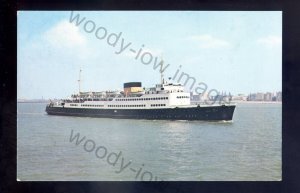 f2375 - Ostend/Dover Line Ferry - Koning Albert - postcard