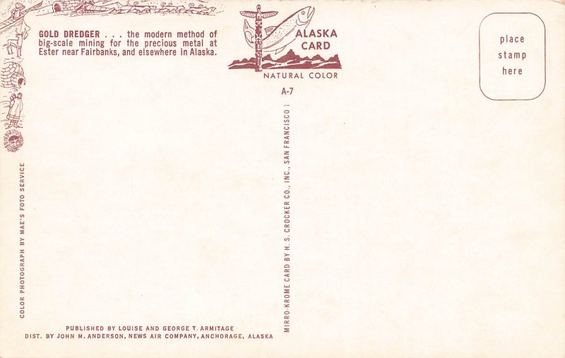 150192-Alaska, Ester, Fairbanks, Gold Dredger, Mining Scene