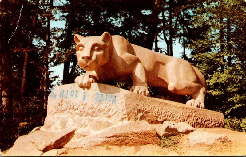 Pennsylvania State College The Lion Shrine Pennsylvania State College 1954