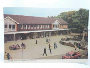 Vicarage Field Shopping Precinct Hailsham Sussex Unused Vintage Postcard c1970s