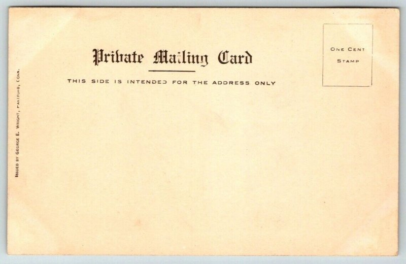 New Stone Bridge  Hartford   Connecticut   Postcard  c1905