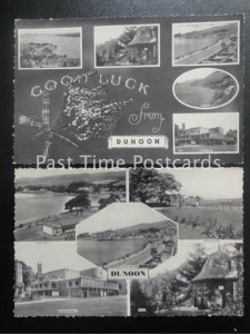 Old PC - 2 x Postcards of DUNOON, Multiview