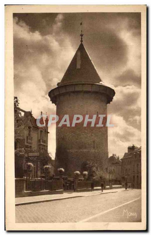 Old Postcard Rouen City Museum Tower Jeanne d & # 39Arc