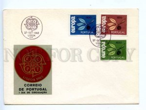 417819 PORTUGAL 1965 year First Day COVER EUROPA CEPT set FDC