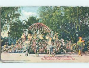 Div-Back TOURNAMENT OF ROSES FLOAT Pasadena - Los Angeles California CA HM5475