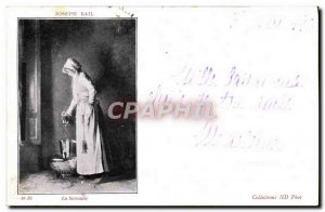 Old Postcard Milan The Servant Joseph Bail