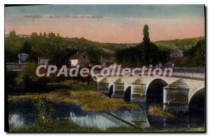 Postcard Old Thunder Bridge St Nicolas On I'Armanon