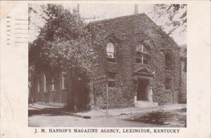 Kentucky Lexington J M Hansons Magazine Agency