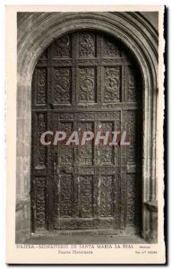 Postcard Old Najera Monasterio Santa Maria La Real