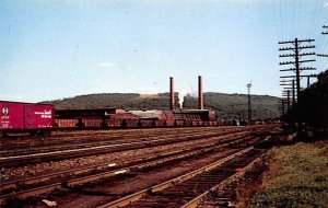 The Lehigh Valley Railroad Shops Sayre, PA., USA Pennsylvania Train Unused 