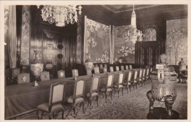 Netherlands Den Haag Palace Of Peace Room Of The Conseil Administratif Real P...