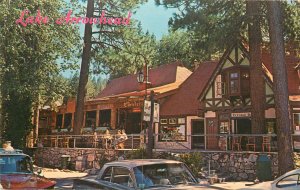 Vintage Postcard The Chalet Lake Arrowhead San Bernardino Mountains