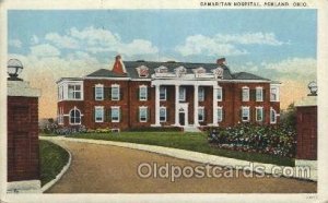 Samaritan Hospital, Ohio, USA Hospital 1935 light crease bottom right corner,...