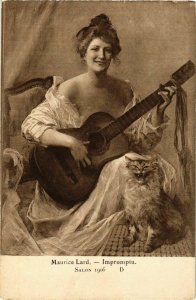 CPA Salon de PARIS M. LARD Impromptu (866585)