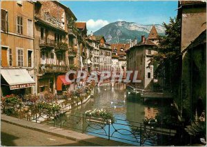 Postcard Modern Old Neighborhoods Annecy The Thiou canal and Old Prisons