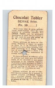 Vintage 1890's Victorian Trade Card Toblerone Swiss Chocolate - Kids on Road