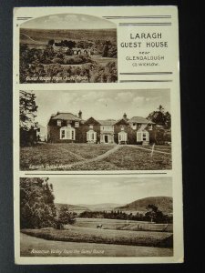 Ireland Wicklow Glendalough LARAH GUEST HOUSE Castle Kevin - Old Postcard
