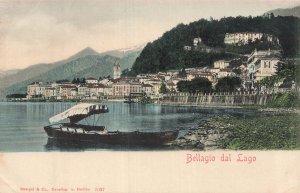 Vintage Bellagio Italy Postcard 1907-1915 Stengel & Co. Divided Back