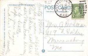 J54/ Butte Montana Postcard c1910 CM&STP Railroad Depot Station  318