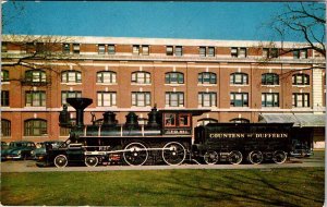 Postcard TRAIN SCENE Winnipeg Manitoba MB AK2345