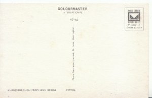 Yorkshire Postcard - Knaresborough from High Bridge, North Yorkshire - Ref 2574A