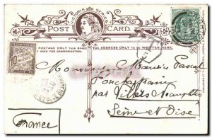 UK Brighton Old Postcard old Steine ​​Gardens