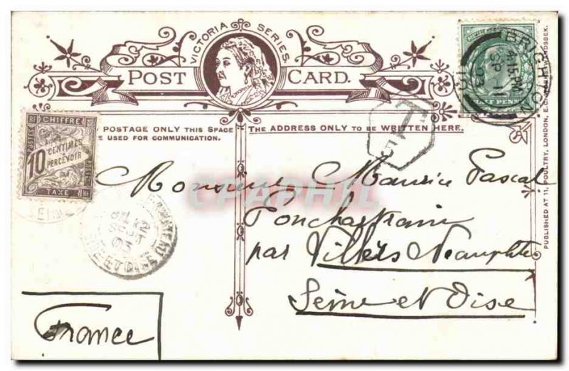 UK Brighton Old Postcard old Steine ​​Gardens