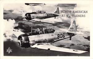 WW2, RPPC, Real Photo, AT-6 Trainer, Army Air Corps, Message, Old Postcard