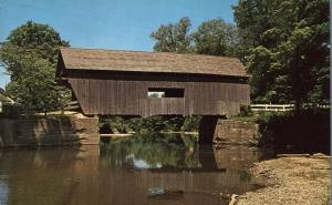 Warren VT, Vermont - Mad River Covered Bridge