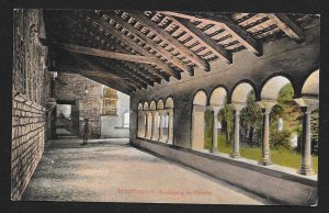 Walkway in Cloister Schaffhausen SWITZERLAND Unused c1910s