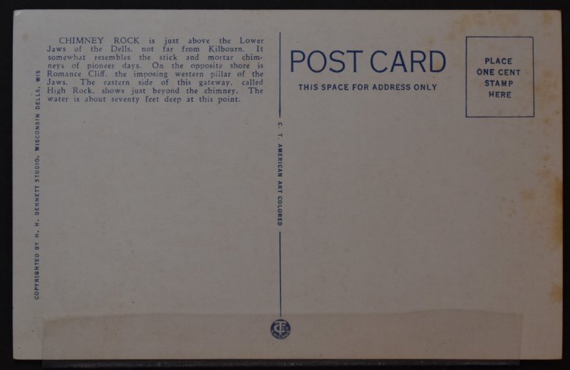 Wisconsin Dells, WI - Chimney Rock and Romance Cliff