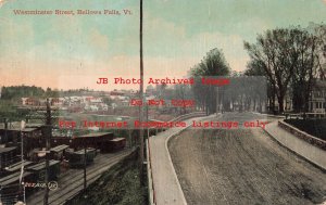 VT, Bellows Falls, Vermont, Westminster Street, 1912 PM, Leighton & Valentine