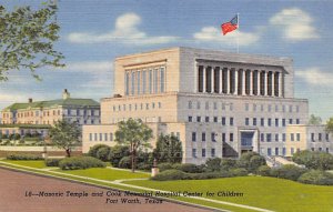 Masonic Temple & Cook Memorial Children Hospital, Fort Worth, TX Unused 