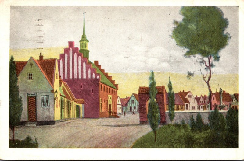 Maine Scarboro Den Danske Landsby Danish Village 1940