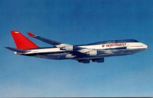 Airplanes Northwest Airlines Boeing 747-451