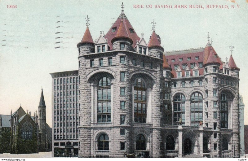 BUFFALO , New York , 00-10s ; Erie Co. Saving Bank Bldg