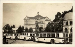 Montreal Bus Buses Real Photo Card - Postcard Size Blank Back