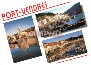 Postcard Modern Light and Colors of the Catalan Cote Port Vendres The fishing...