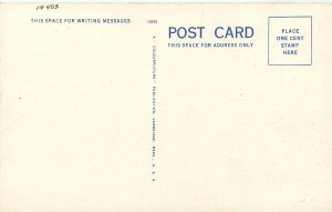 Postcard 1940s Massachusetts Fall River Main Street buses autos MA24-3682