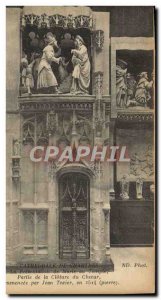 Old Postcard Chartres La Presentation De Marie in Part Temple al closing of t...