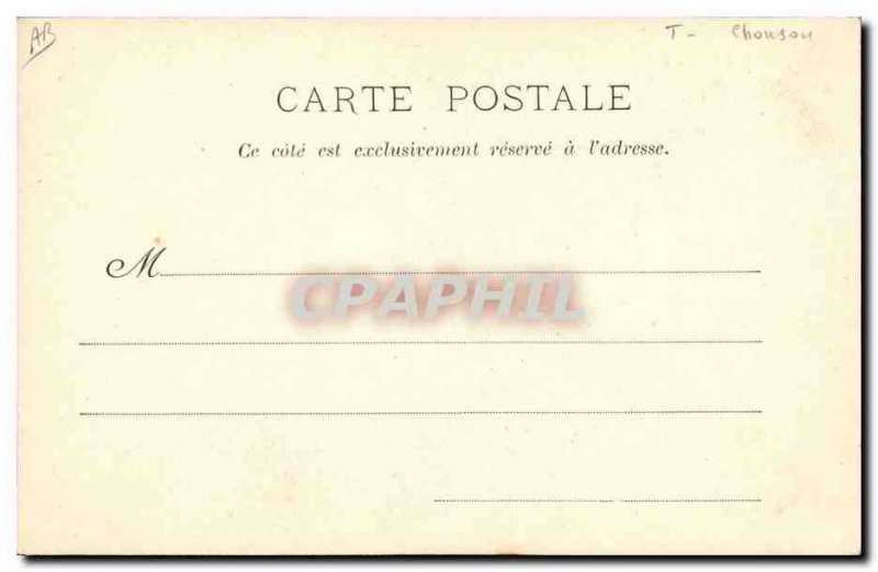 Old Postcard The bridge & # 39Avignon