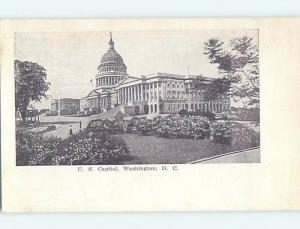 Divided-Back CAPITOL BUILDING Washington DC HM6707