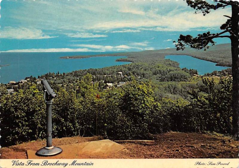 Vista from Brockway Mountain - Michigan