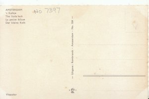 Netherlands Postcard - Amsterdam - The Little Lock - Ref TZ4484