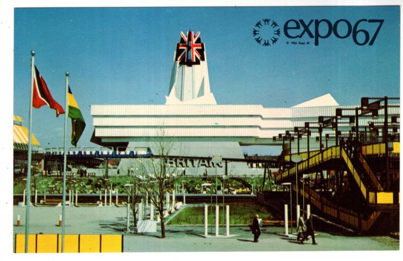 Expo67, The Great Britain Pavilion, Montreal Quebec,  1967,