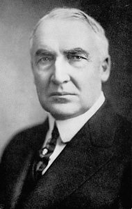 President Warren G. Harding Morrow County Blooming Grove, Ohio USA