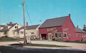Searsport, ME Maine   BAYBERRY SHOP ANTIQUES~Forestine Heath  ROADSIDE Postcard