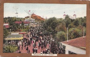 Postcard Beginning Midway Willow Grove Park PA 1907