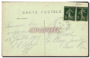 Old Postcard Soissons Rue du Commerce Army