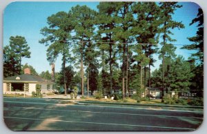 Columbia South Carolina 1960s Postcard Forest Motor Court Motel